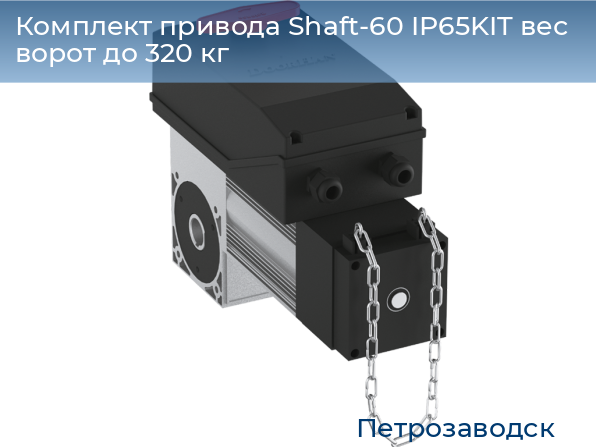 Комплект привода Shaft-60 IP65KIT вес ворот до 320 кг, petrozavodsk.doorhan.ru