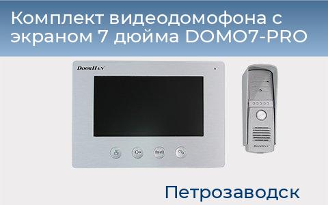 Комплект видеодомофона с экраном 7 дюйма DOMO7-PRO, petrozavodsk.doorhan.ru