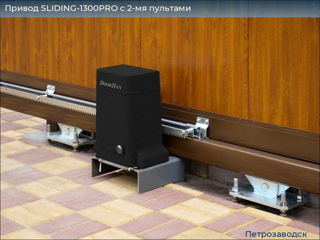 Привод SLIDING-1300PRO c 2-мя пультами, petrozavodsk.doorhan.ru