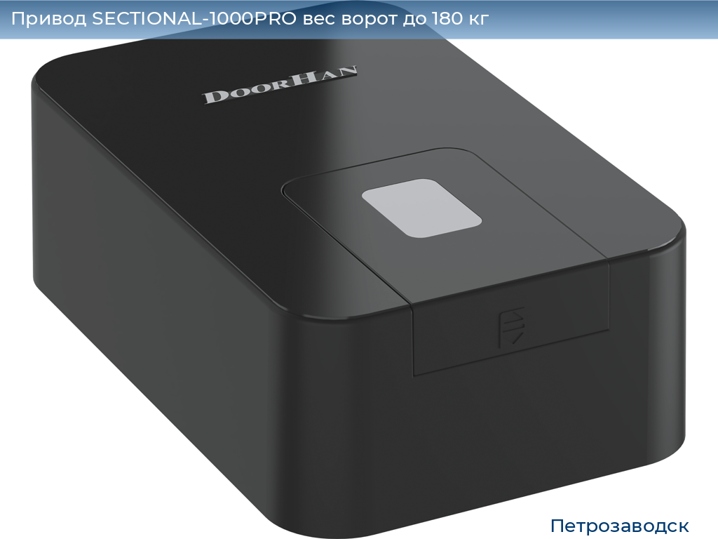 Привод SECTIONAL-1000PRO вес ворот до 180 кг, petrozavodsk.doorhan.ru