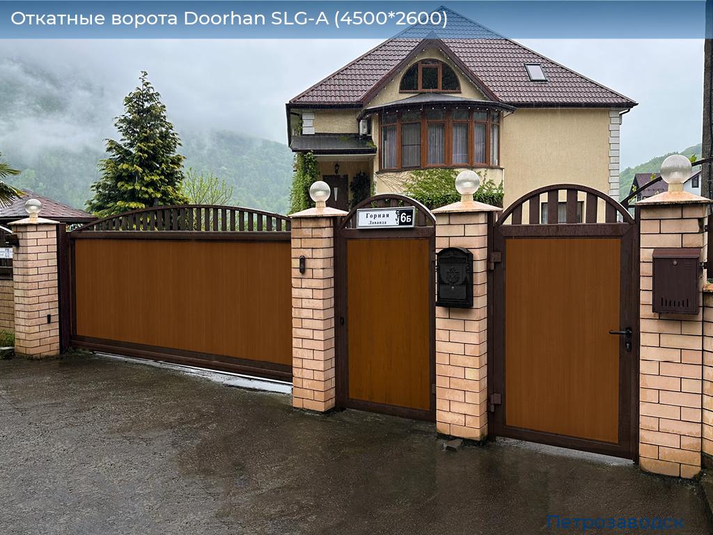 Откатные ворота Doorhan SLG-A (4500*2600), petrozavodsk.doorhan.ru