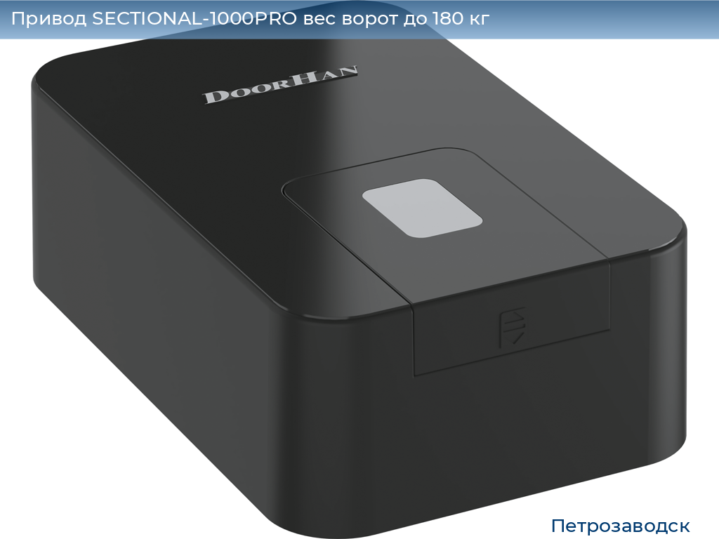 Привод SECTIONAL-1000PRO вес ворот до 180 кг, petrozavodsk.doorhan.ru
